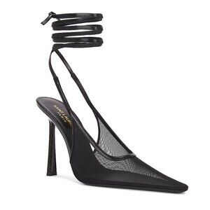 LIKE NEW Saint Laurent Oxalis Pump in Noir size 40 / US 10